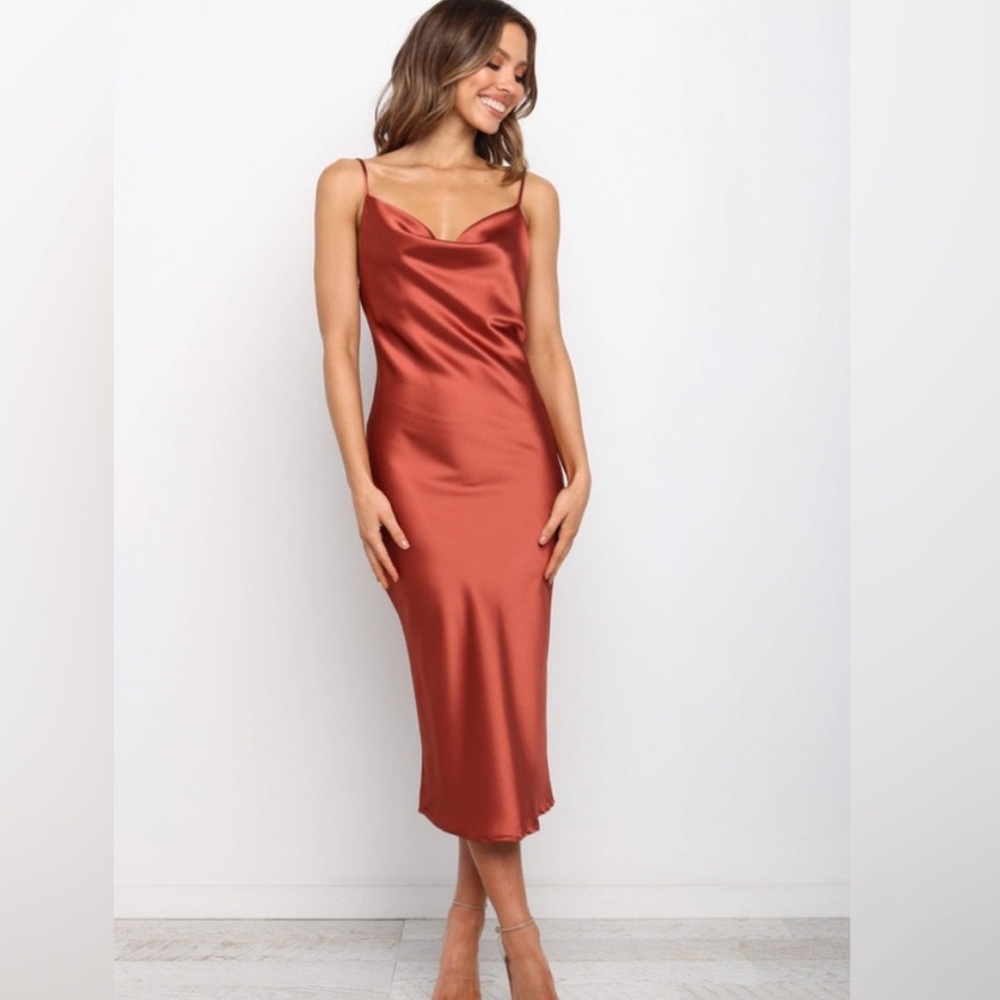 Petal and Pup Cowl neck dress
